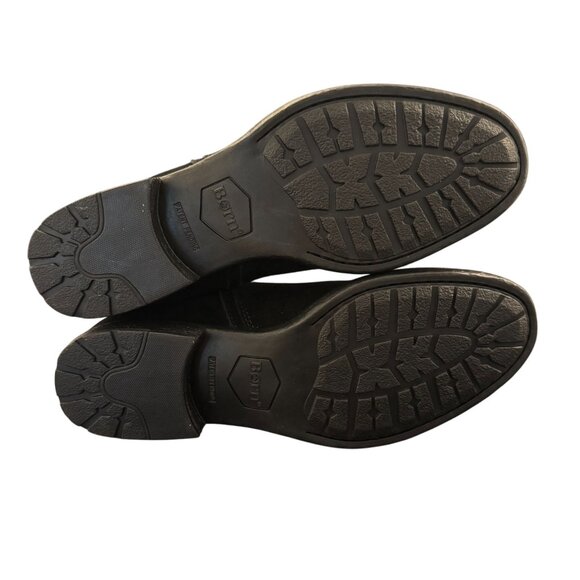 Born Laney Chelsea Boots Women's Black Suede Ankle, Size 6.5M NWOB - Picture 8 of 10